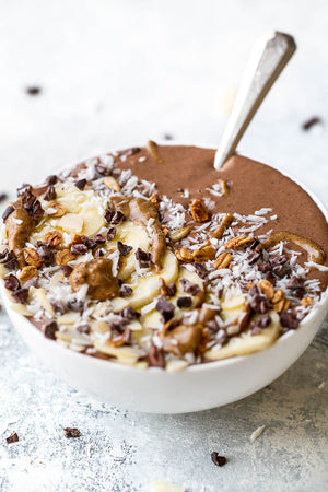 Healthy Chocolate Smoothie Bowl