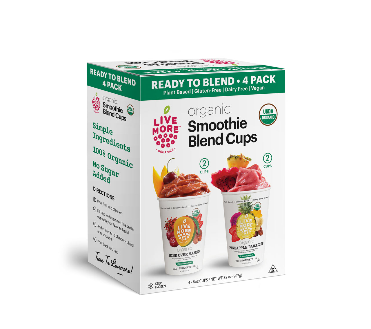 Smoothie Cup Kit includes OFFICIAL SMOOTHIE Powder, Cup, and Straw 
